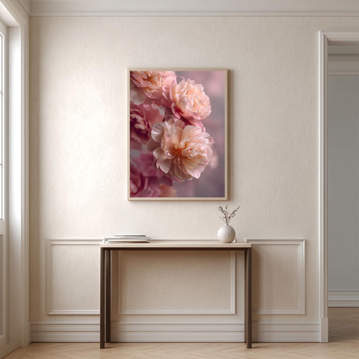 Abstract Pink Floral