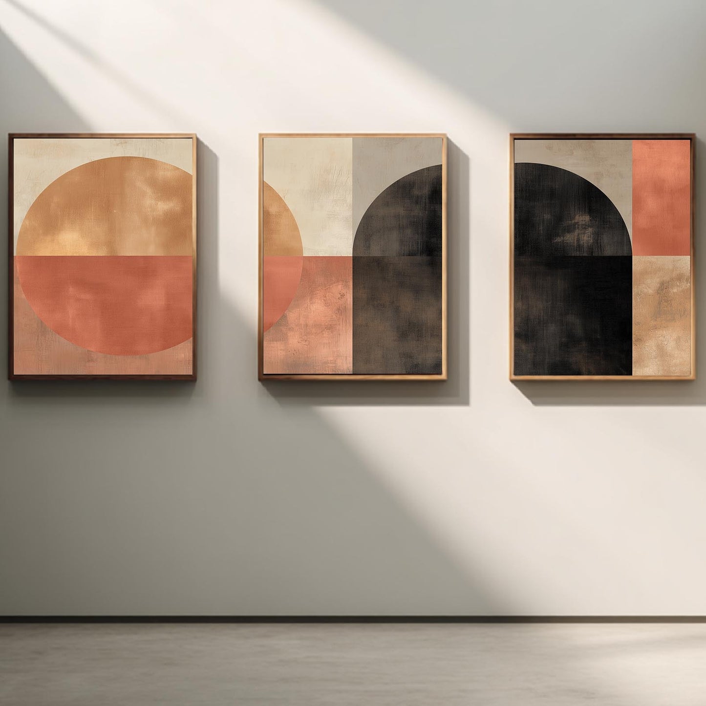 Geometry Beige Gray Abstract
