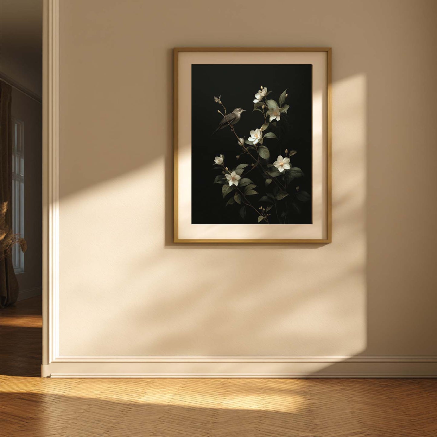 Abstract Jasmine Birds butterfly