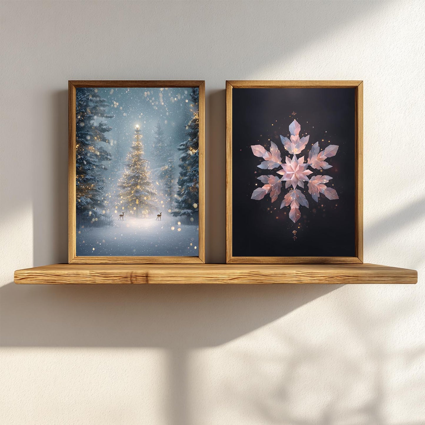 Christmas Winter Theme Abstract