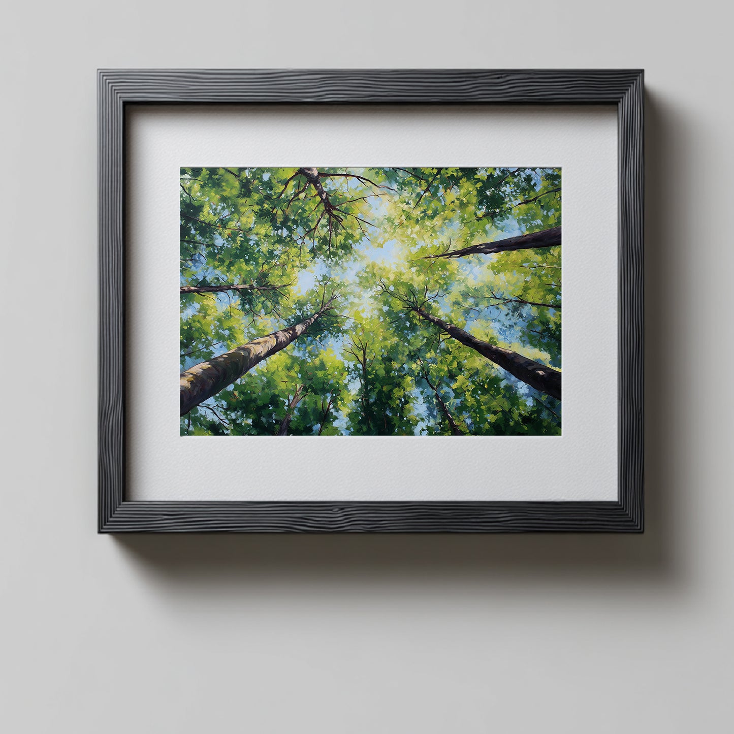 Abstract Landscape Sky Forest