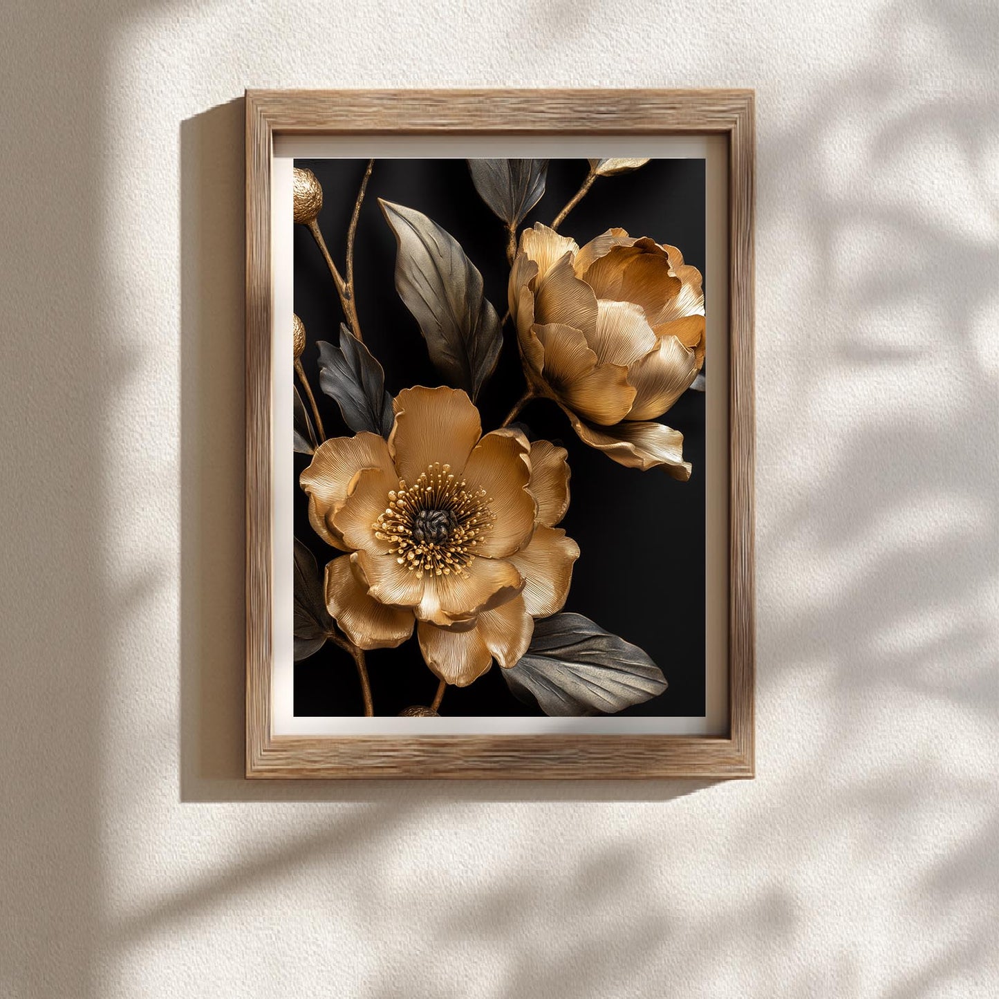 Black Gold Plants Flowers