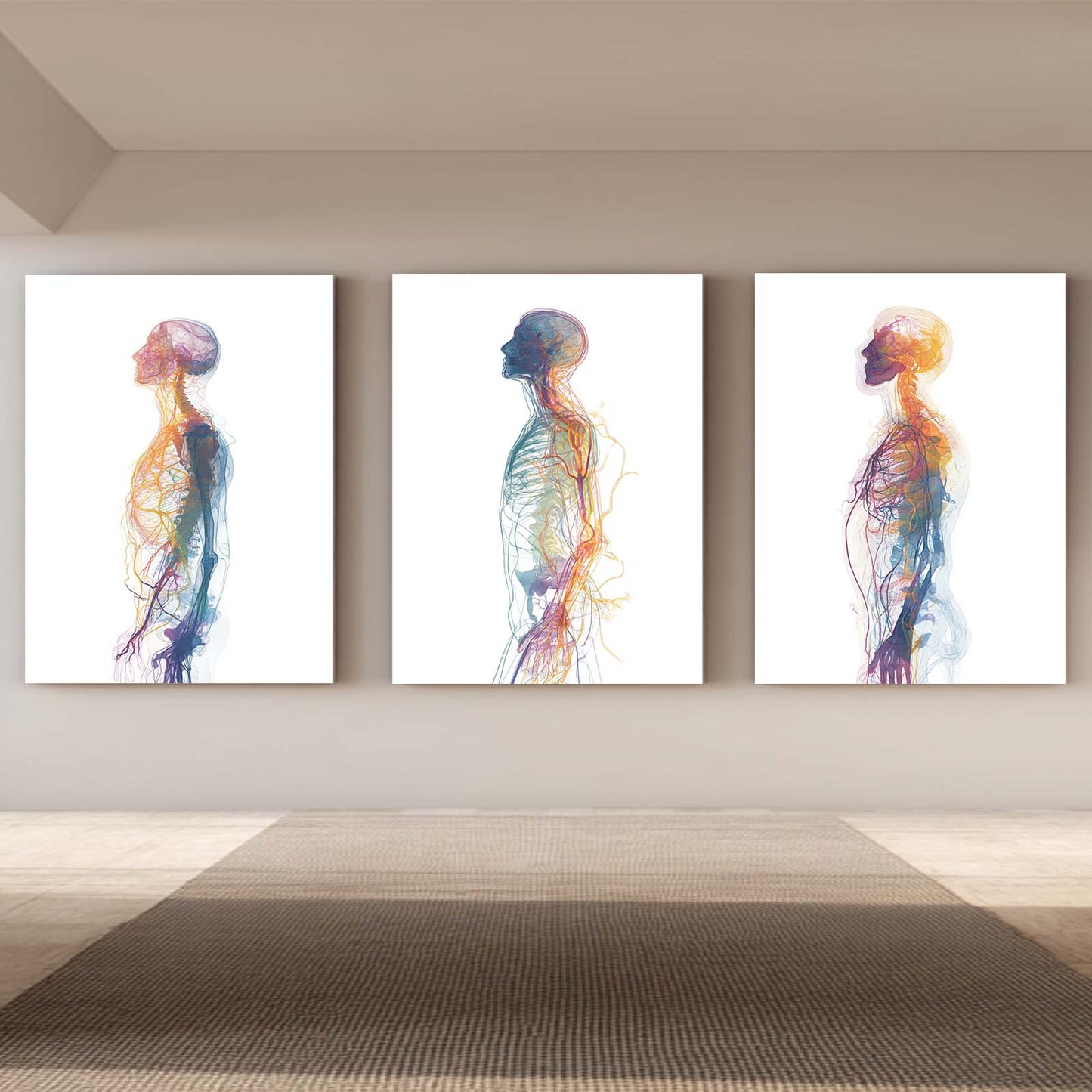 Watercolor Human Anatomy