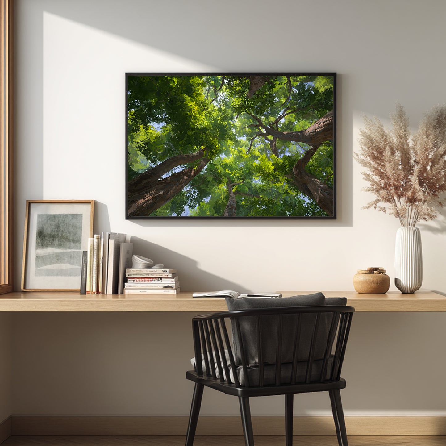 Abstract Landscape Sky Forest