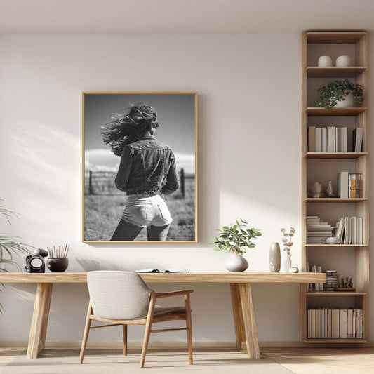 Beautiful Cowgirl Portrait