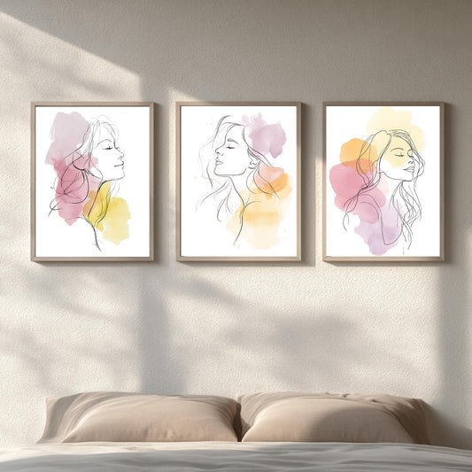Modern Minimalist Lines Women