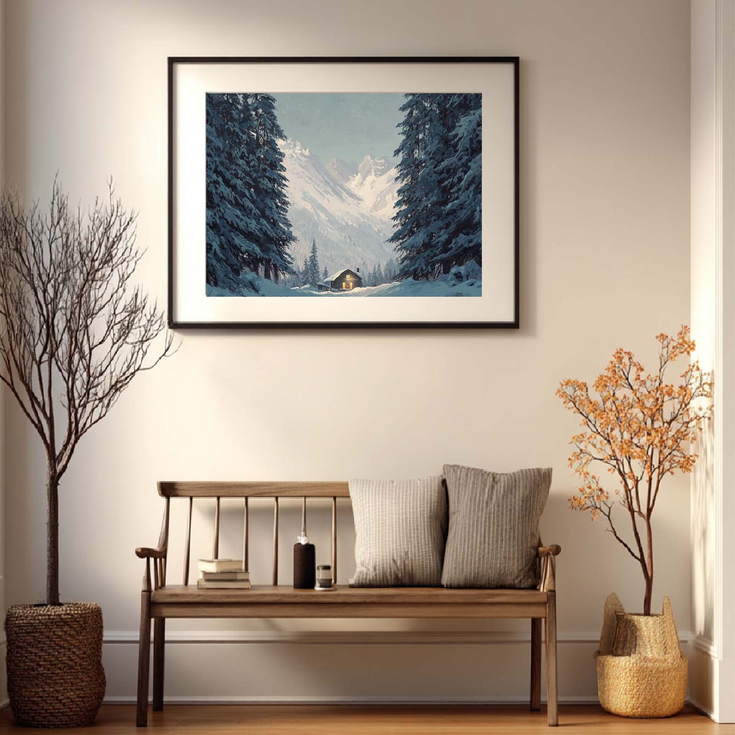 Nordic Style Valley Cabin