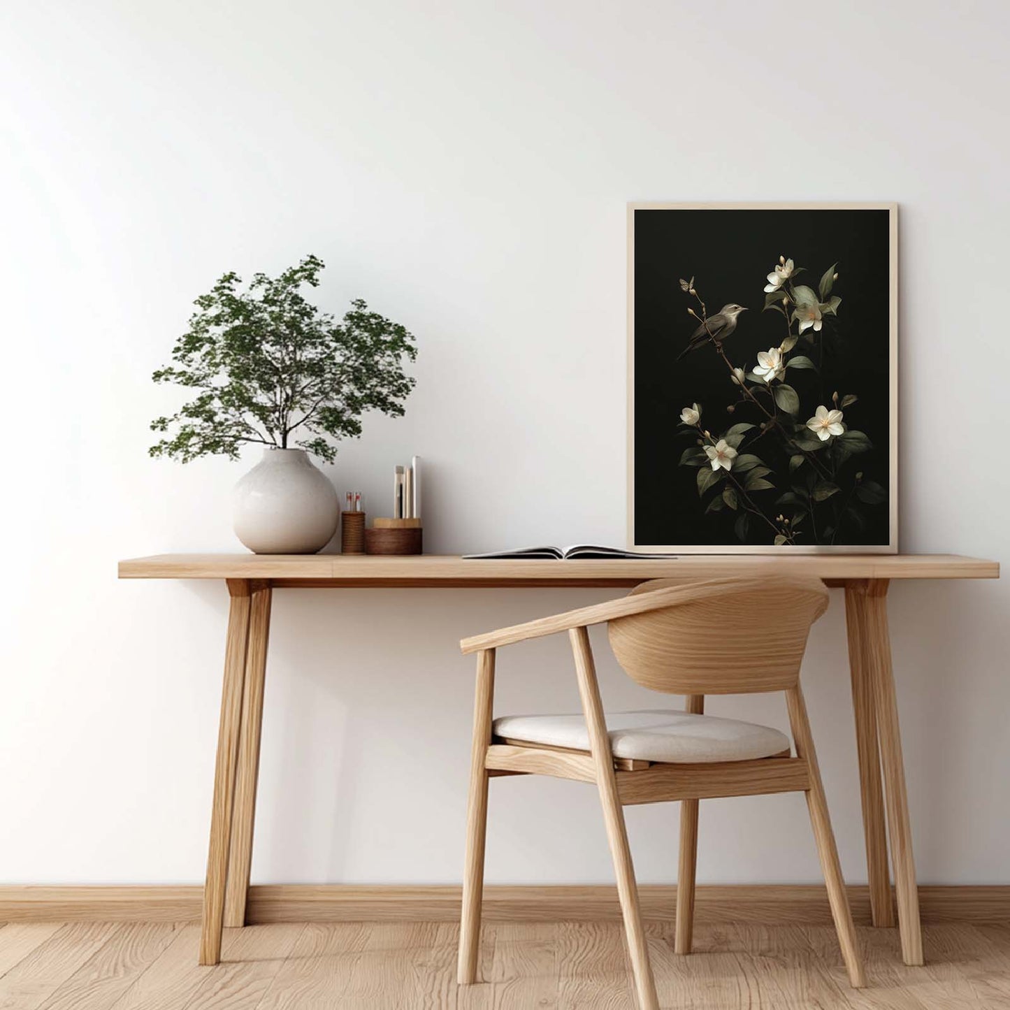 Abstract Jasmine Birds butterfly