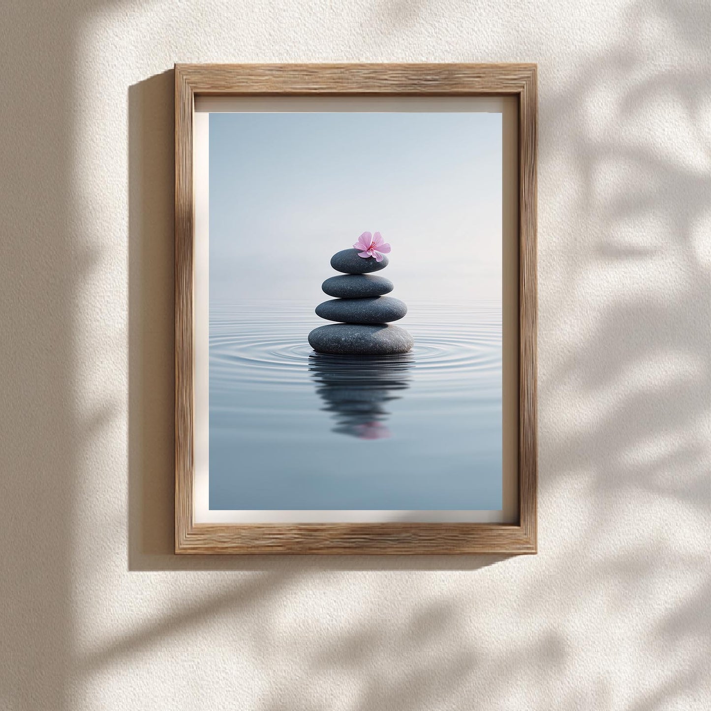 Abstract Zen Stone Balance