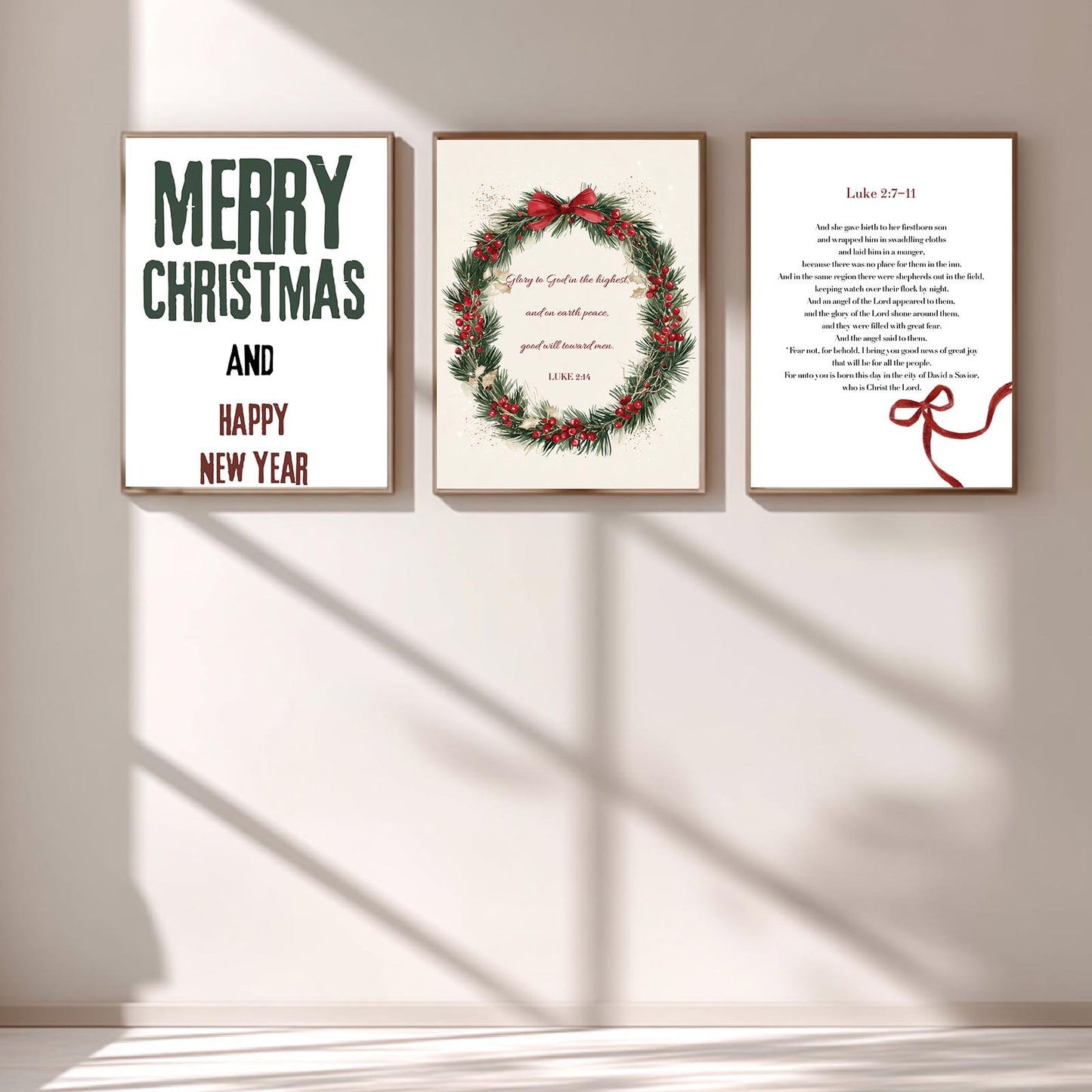 Modern Christmas Quotes Abstract