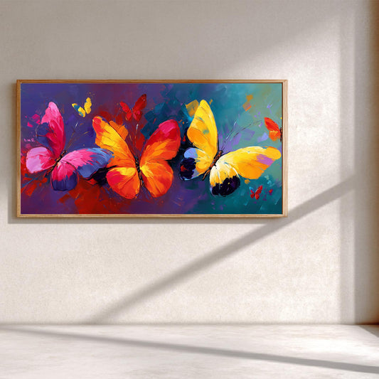 Abstract Colorful Butterfly