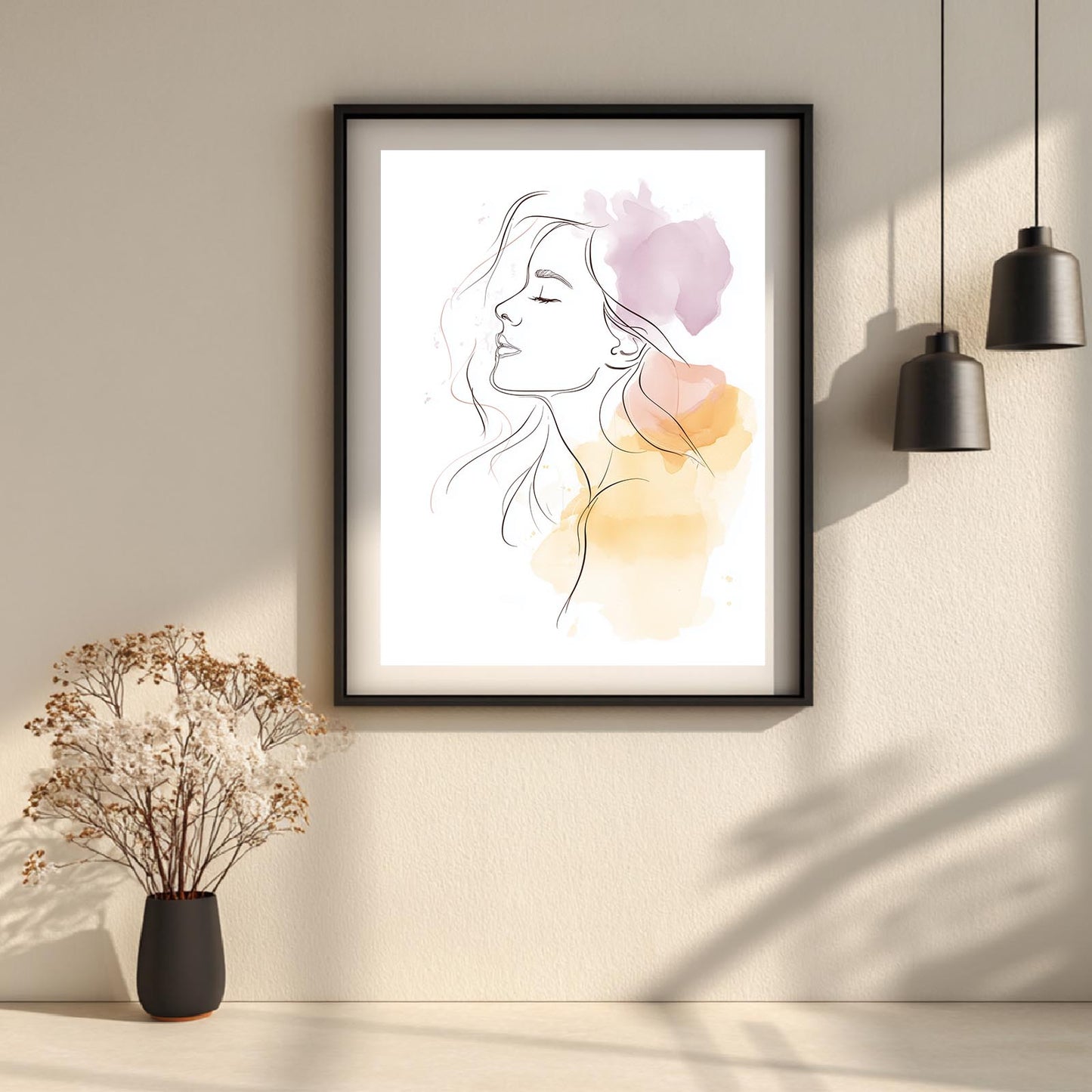 Modern Minimalist Lines Women