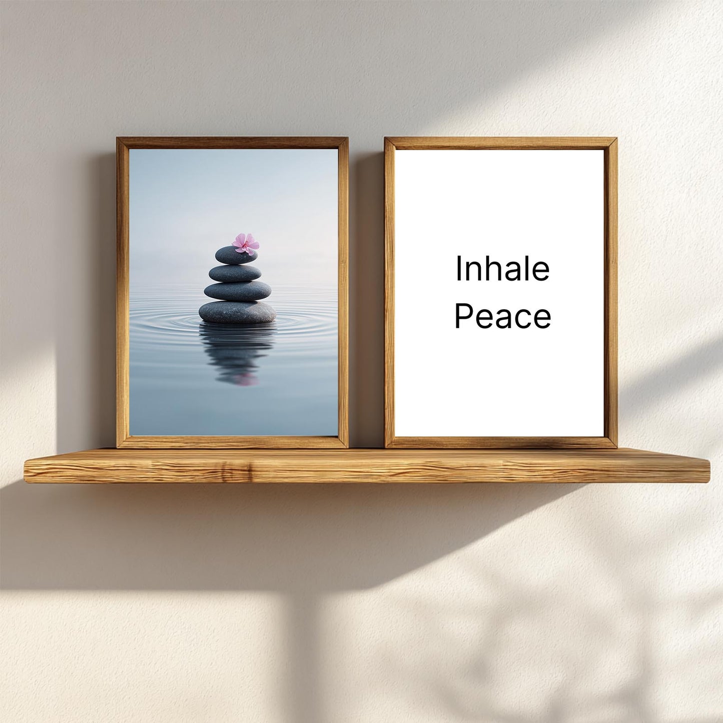Abstract Zen Stone Balance