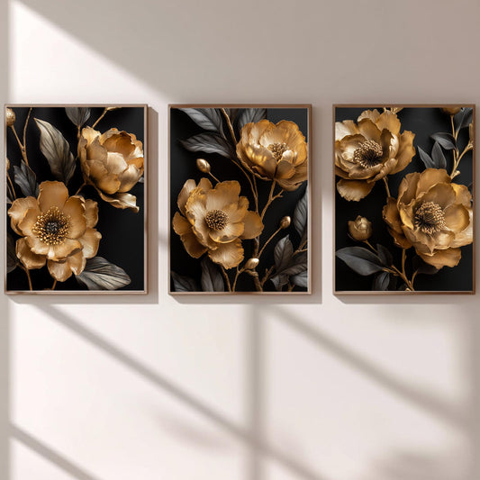 Black Gold Plants Flowers