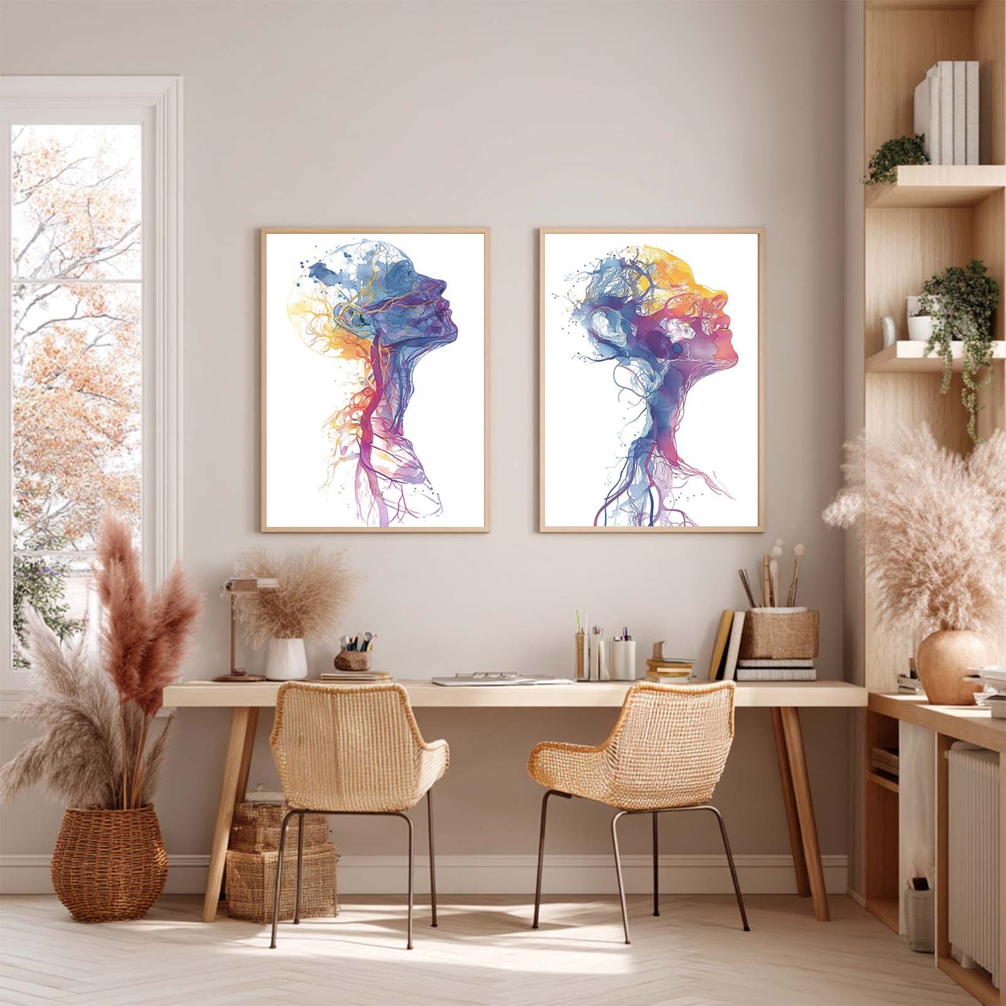 Watercolor Human Anatomy