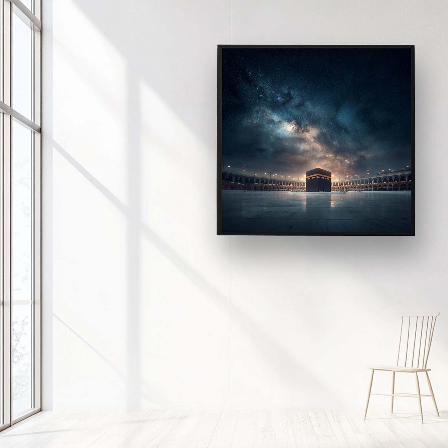 The Kaaba Abstract Galaxy Islam