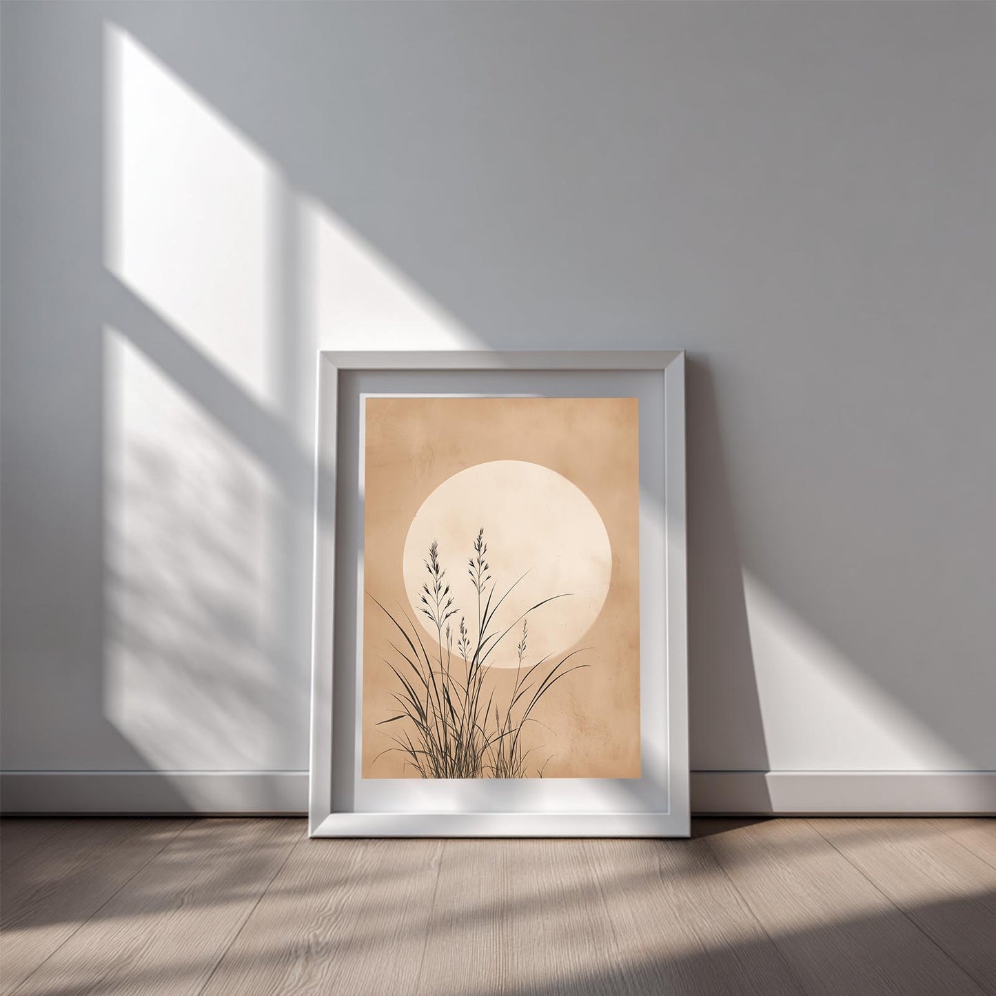Abstract Plants Nature Beige Dandelion