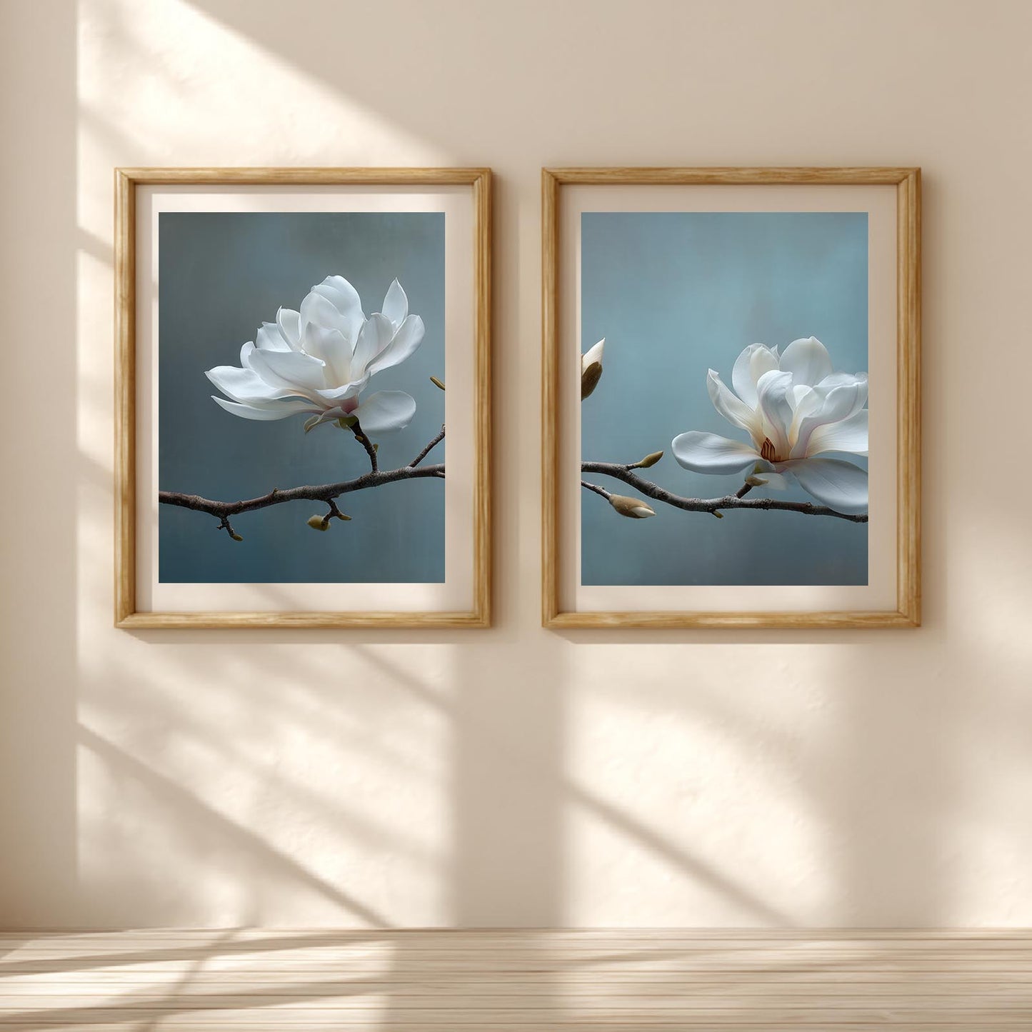 Abstract Magnolia Botanical
