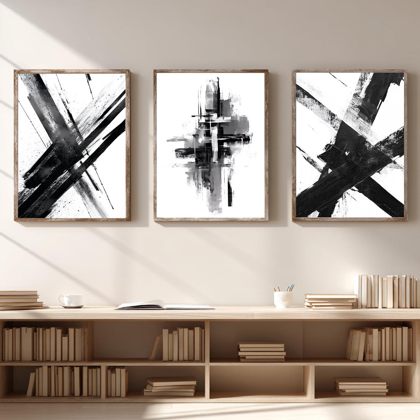 Minimalist Abstract Black Line