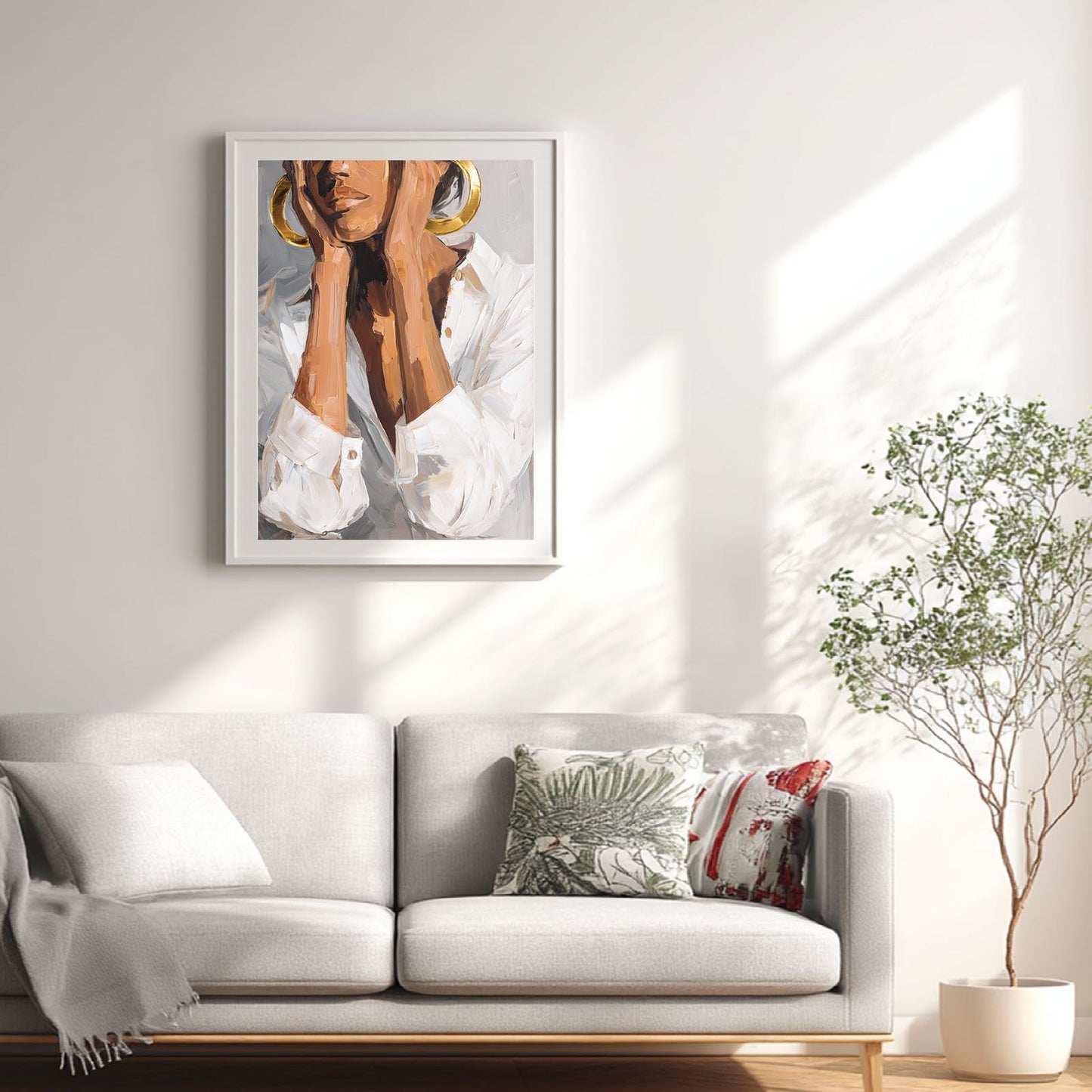 Abstract Beautiful Woman