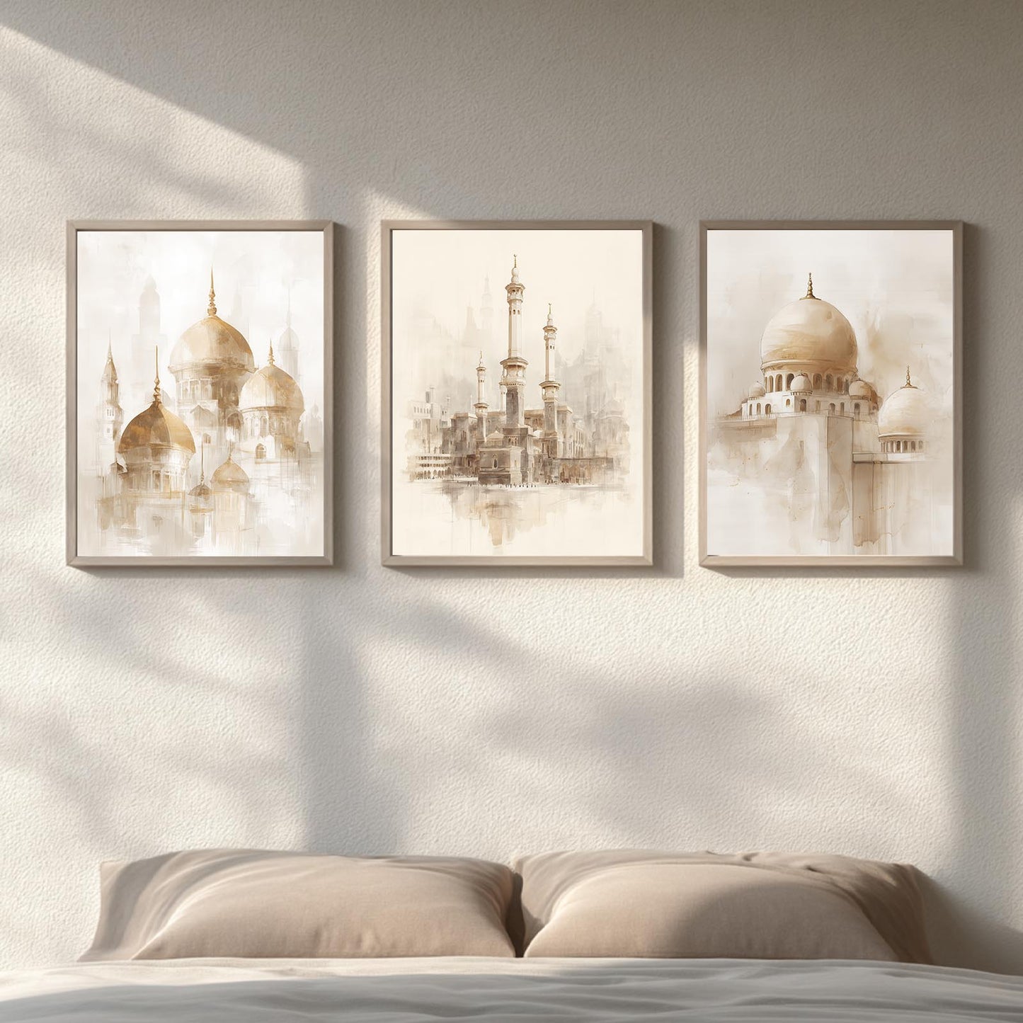 Abstract Beige Islamic Architecture