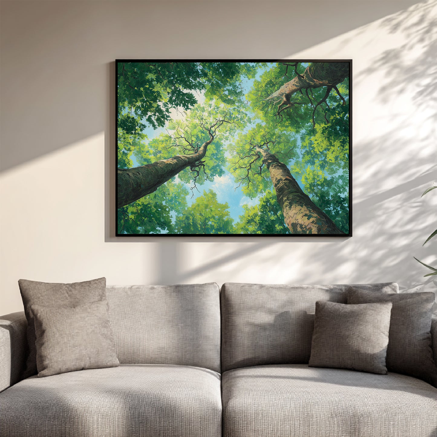 Abstract Landscape Sky Forest