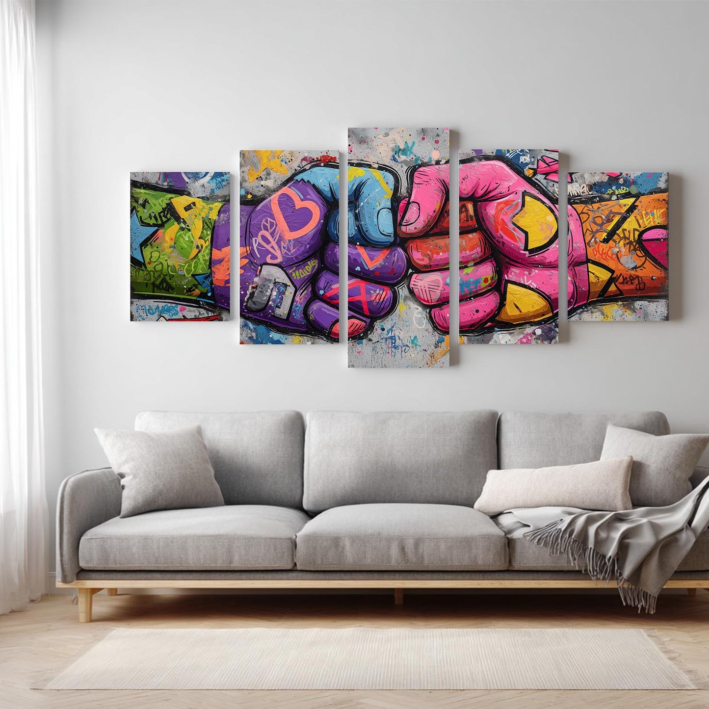 Abstract Graffiti Fist