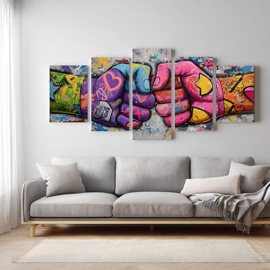 Abstract Graffiti Fist
