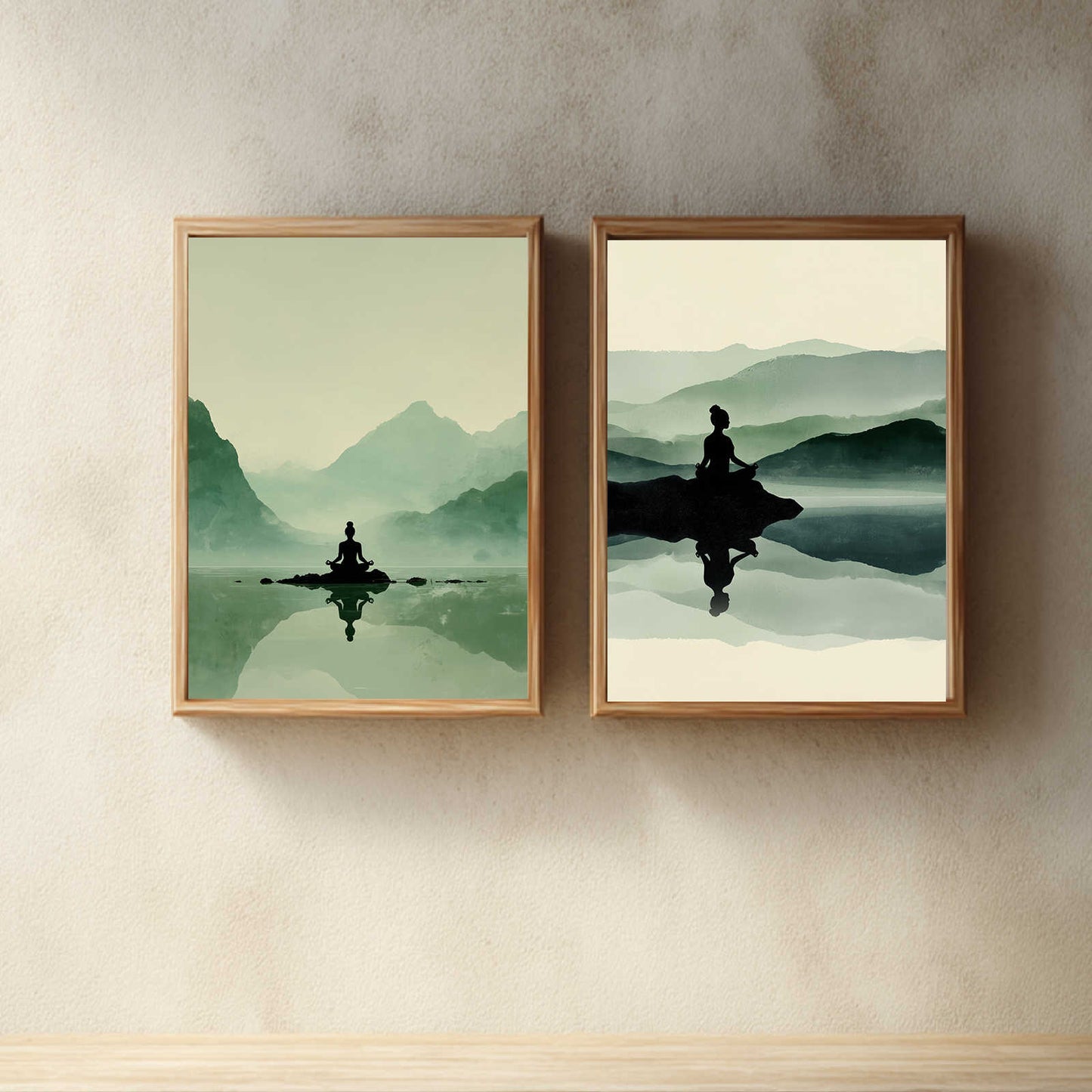 Abstract Meditation Yoga