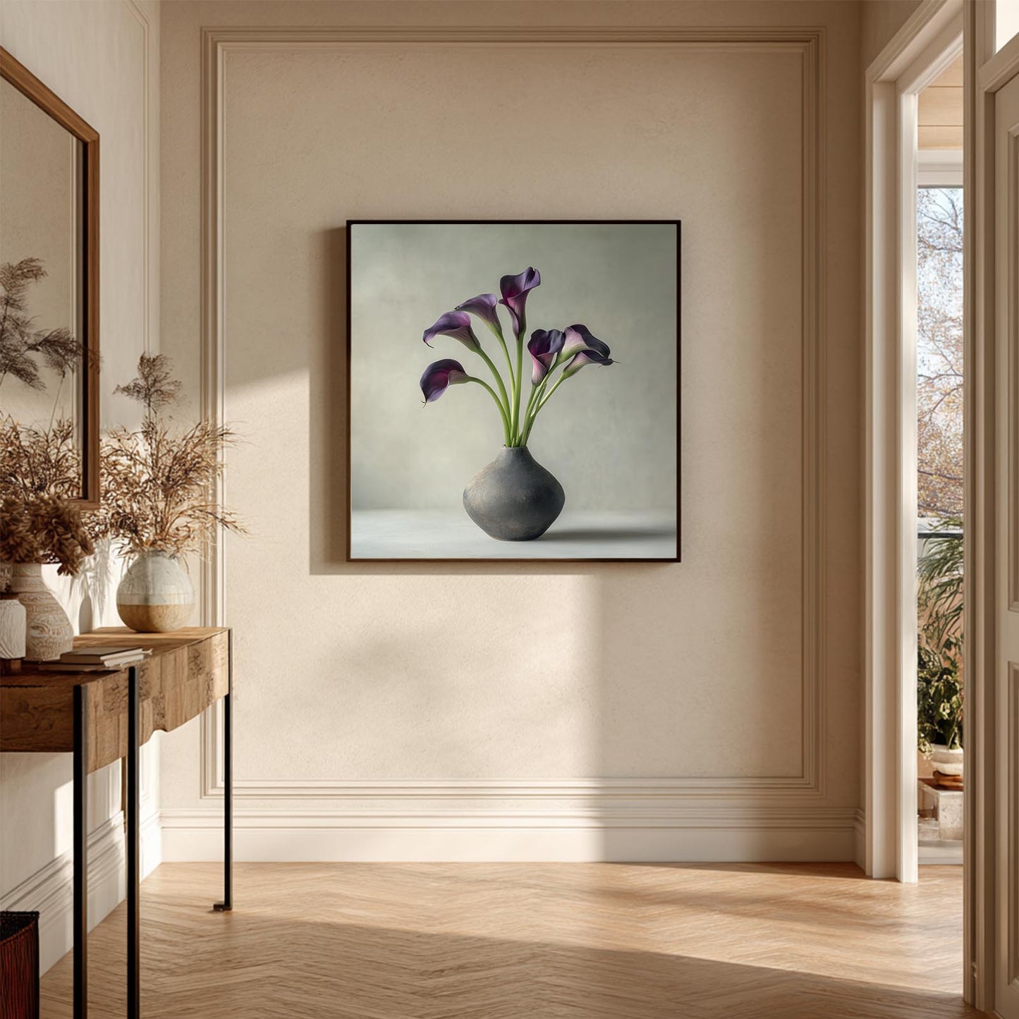 Abstract Plants Calla Lily