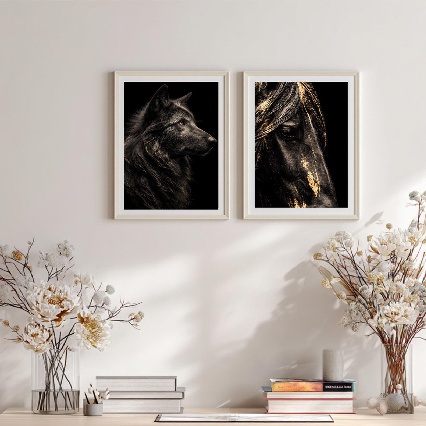 Animal Portraits Minimalist Abstract