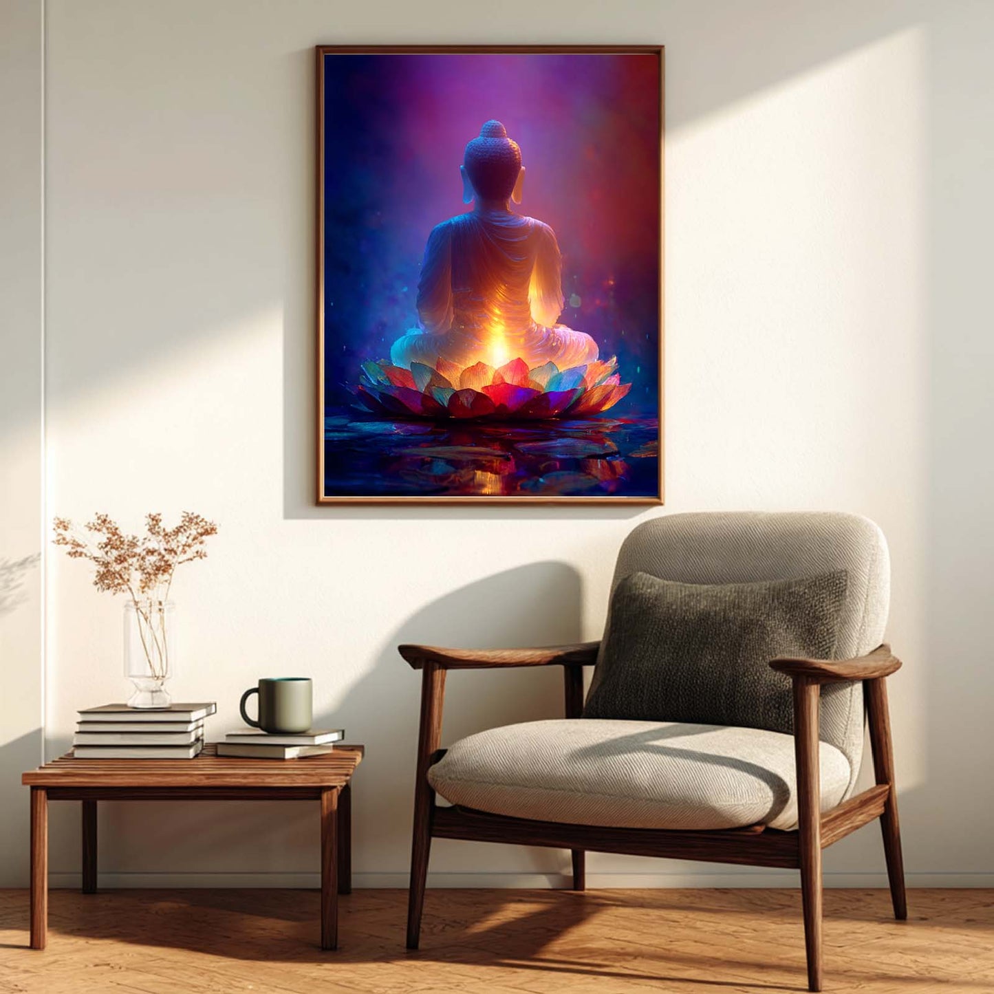 Abstract Buddha Meditation
