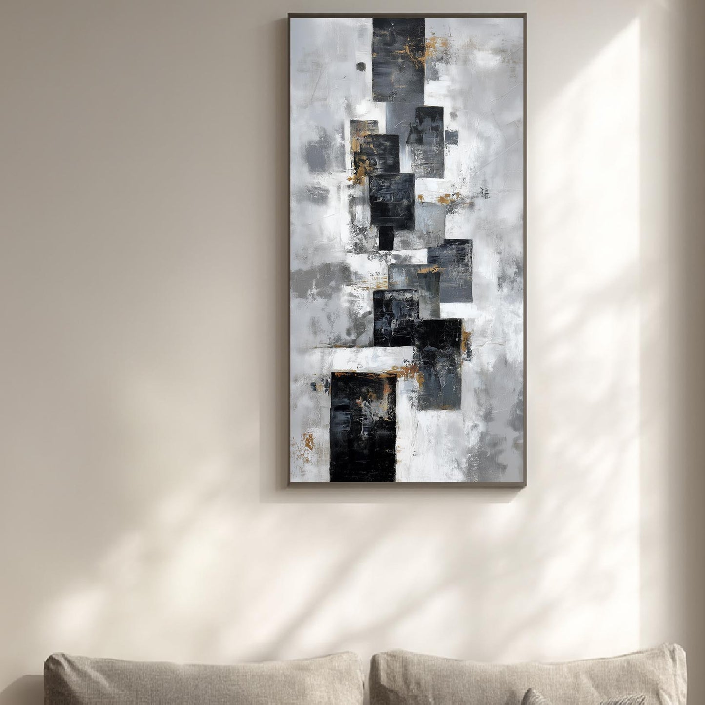 Abstract Black and White