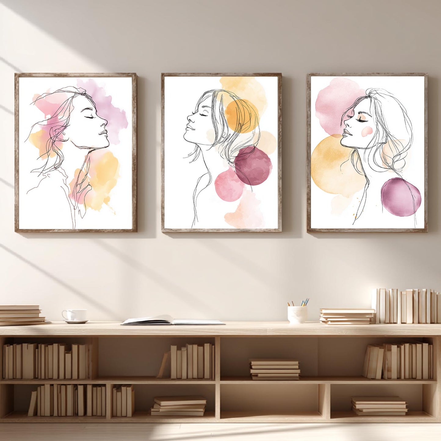 Modern Minimalist Lines Women