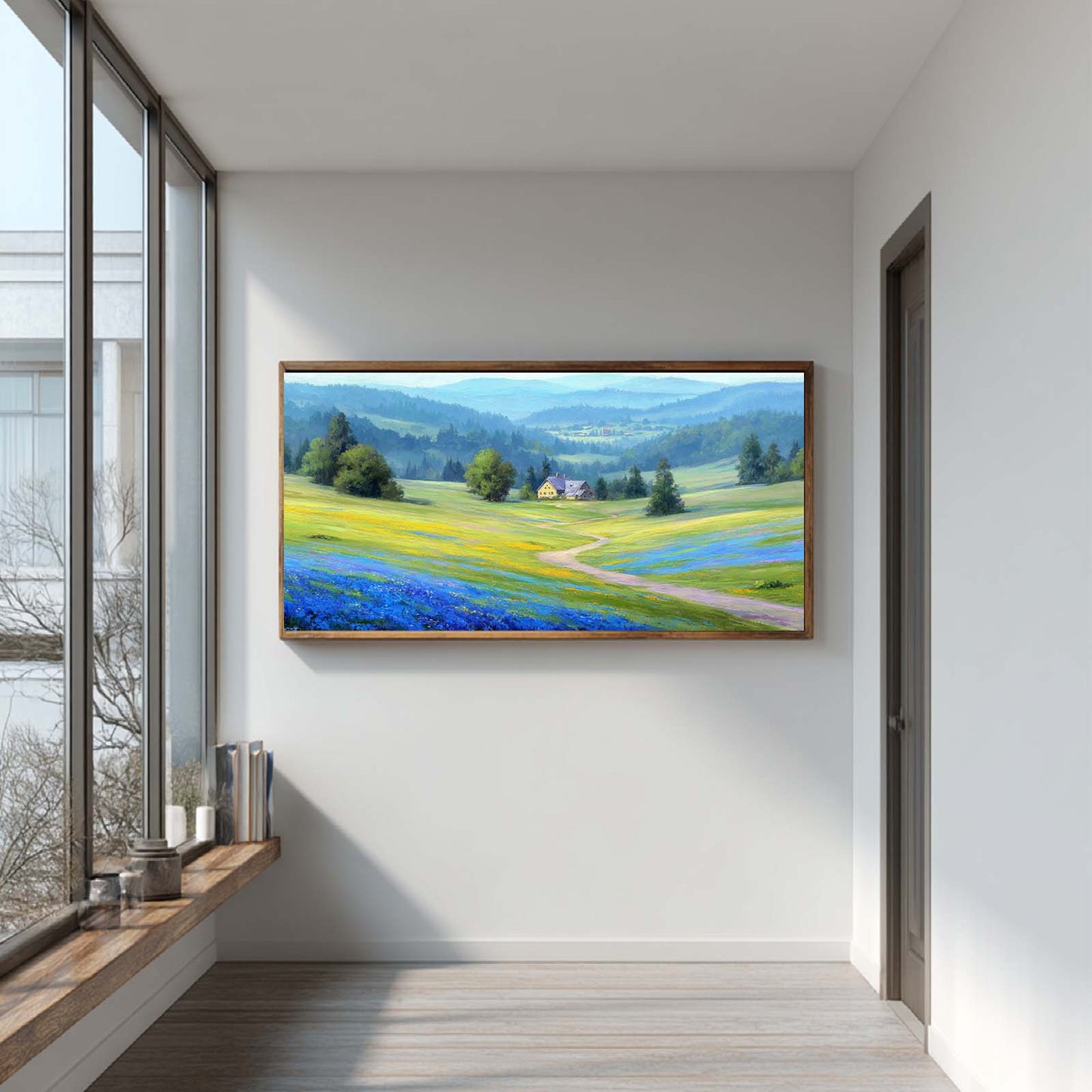 Abstract Landscape Country Path