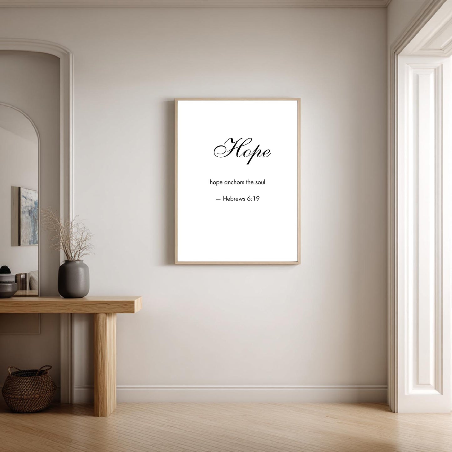 Faith Hope Love Bible Minimalist