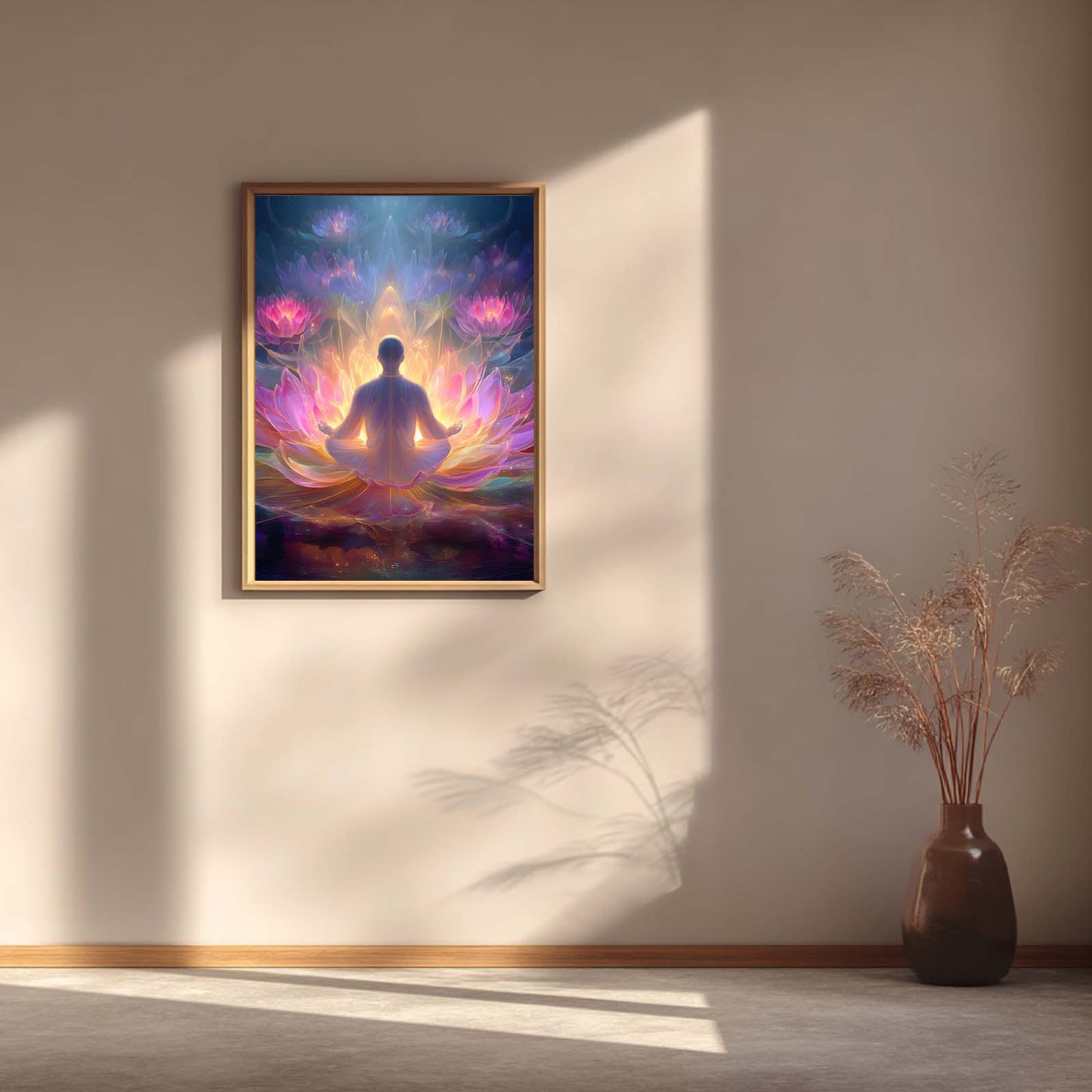 Abstract Buddha Meditation