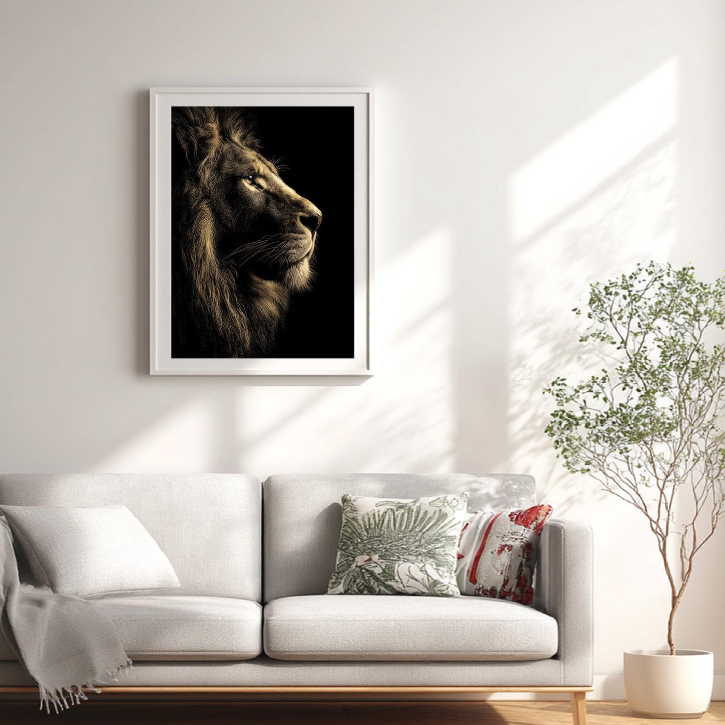 Animal Portraits Minimalist Abstract