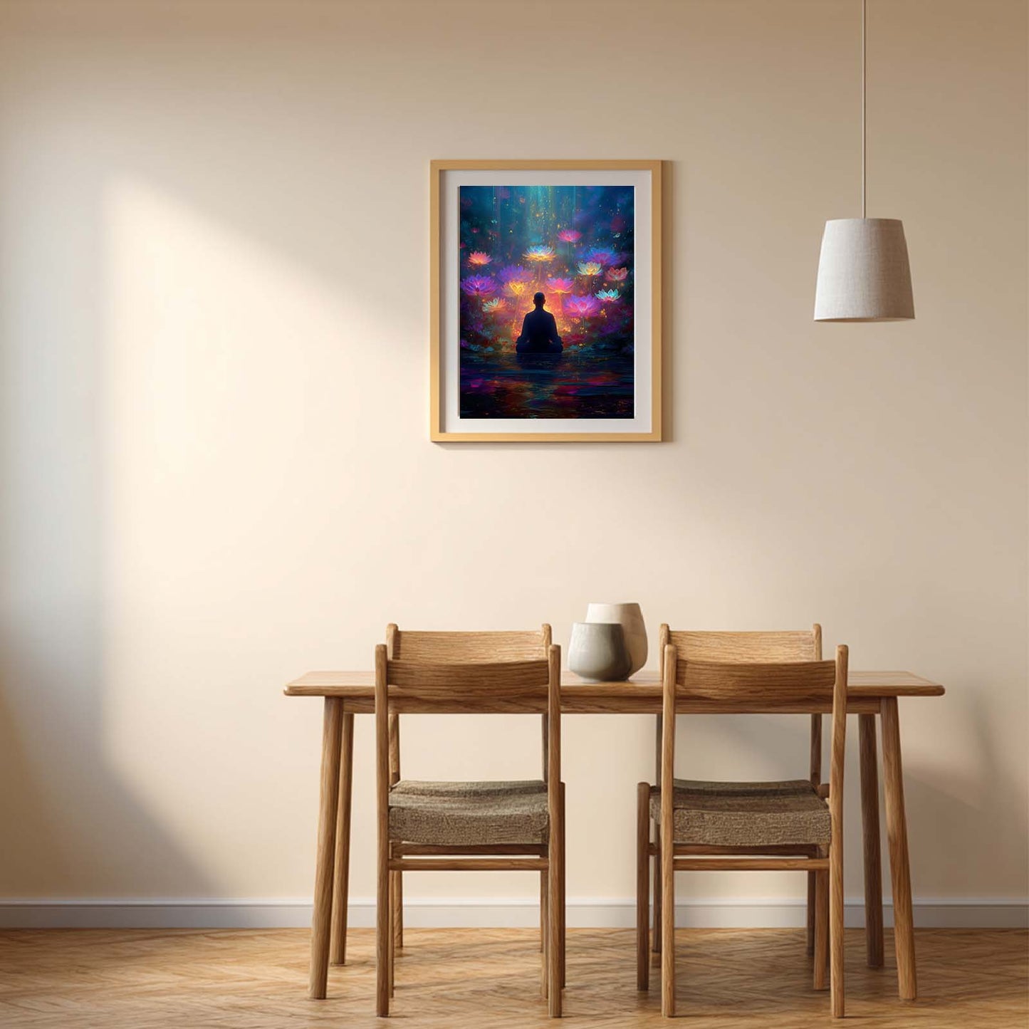 Abstract Buddha Meditation