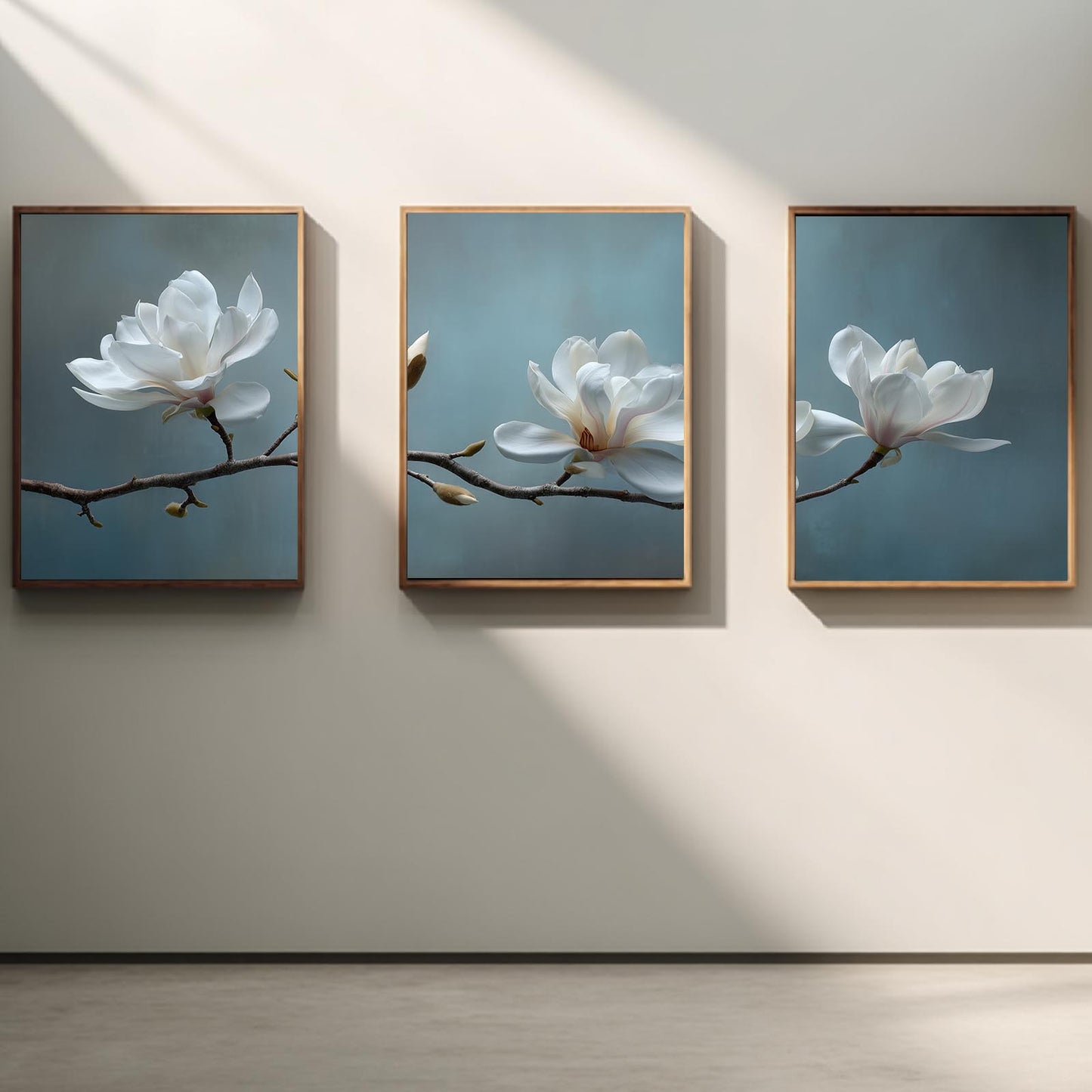 Abstract Magnolia Botanical