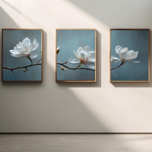 Abstract Magnolia Botanical