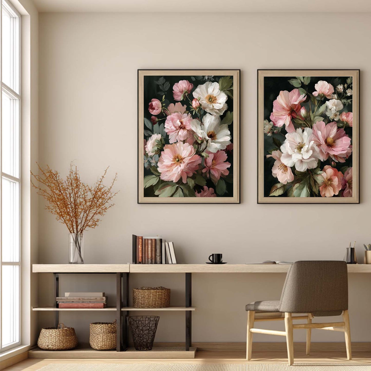 Vintage floral
