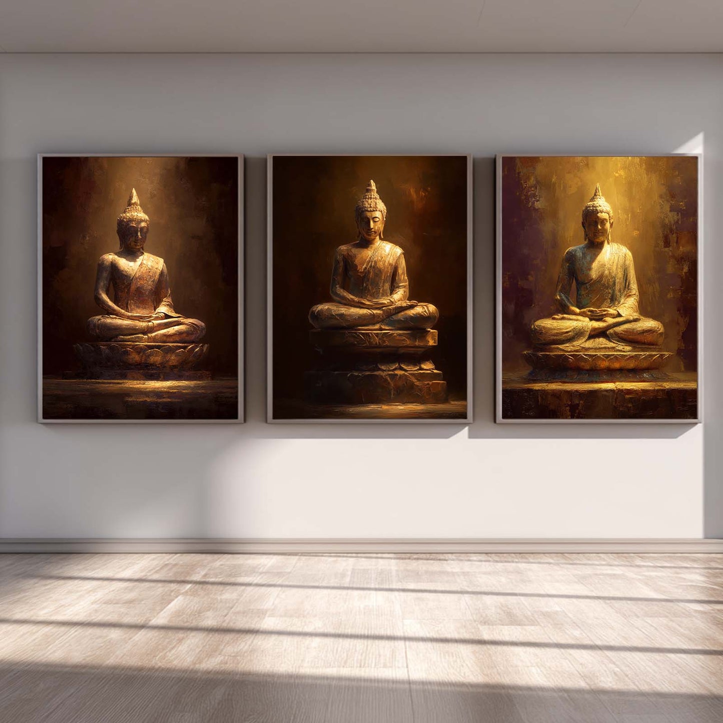 Abstract Vintage Buddha