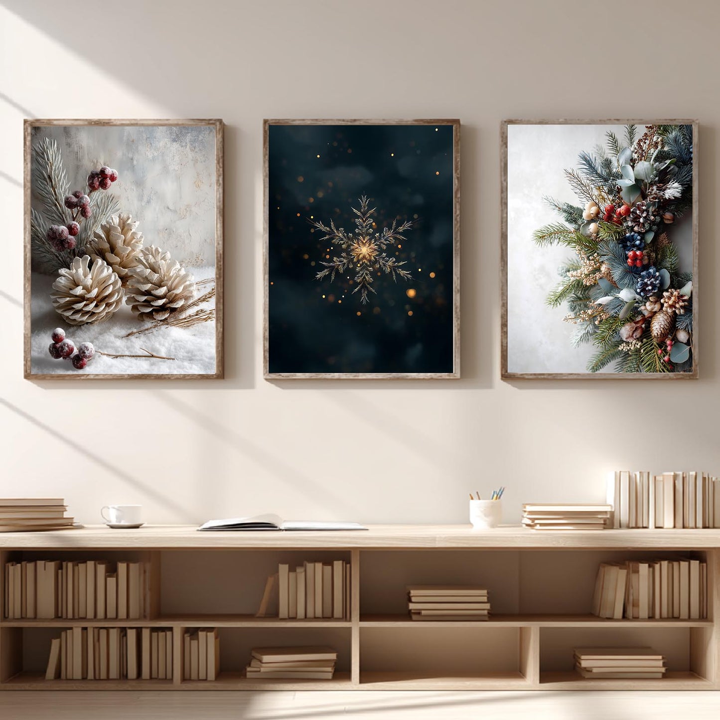 Christmas Winter Theme Abstract