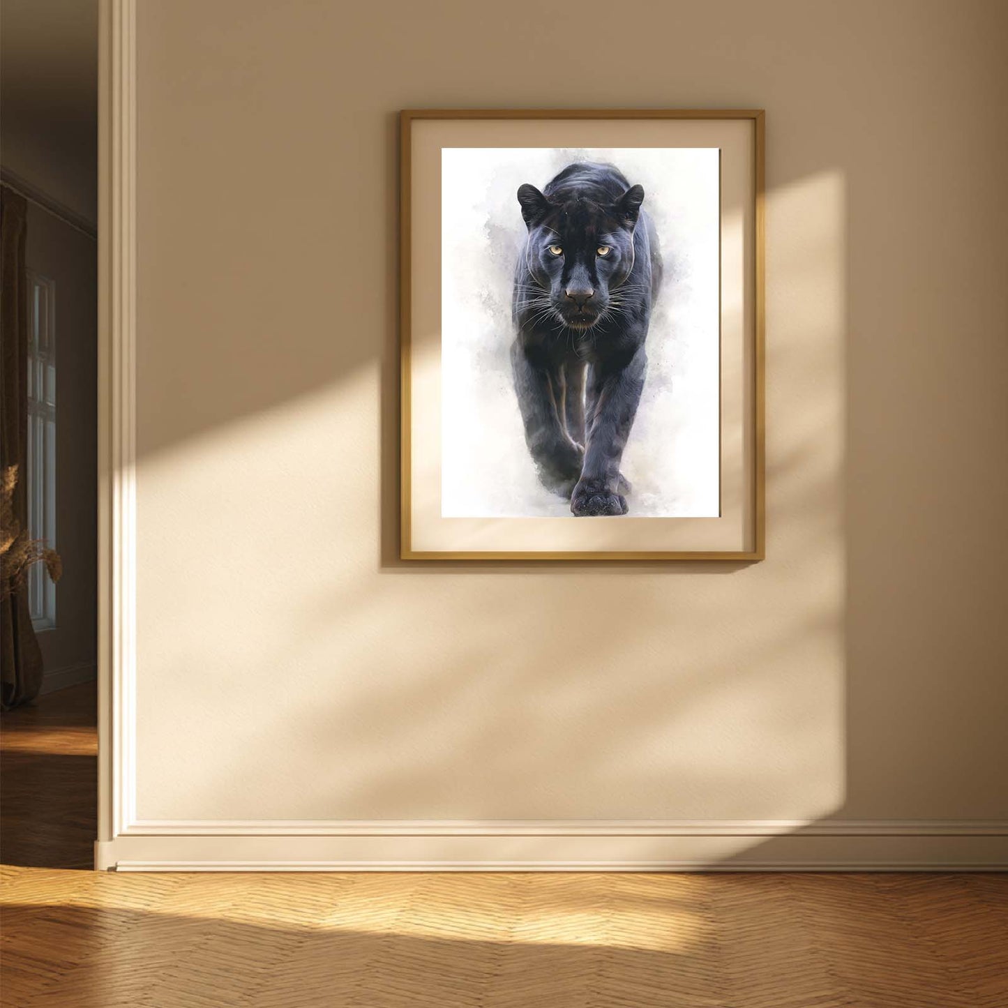 Wild Animals Black Leopard