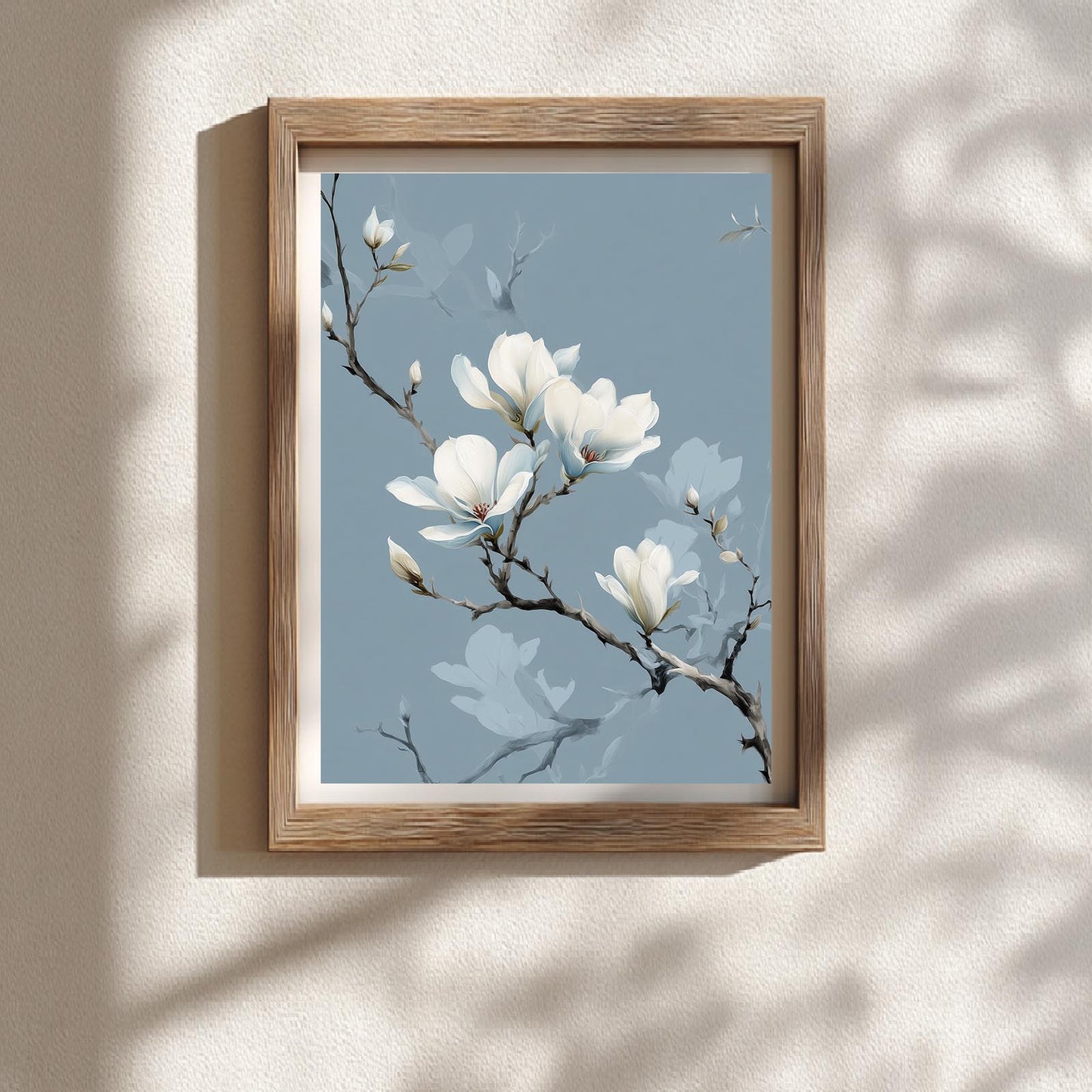 Magnolia Abstract Botanical