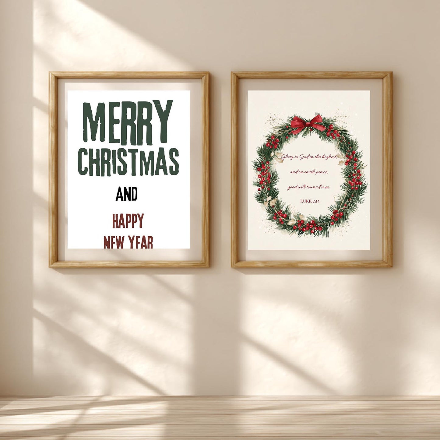 Modern Christmas Quotes Abstract