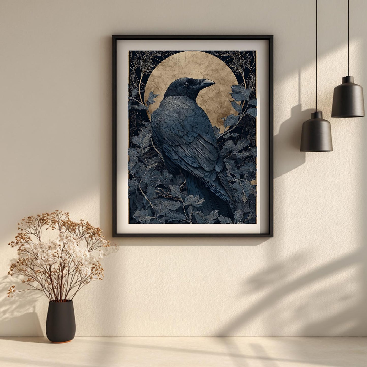Abstract Animals Black Crow Natur