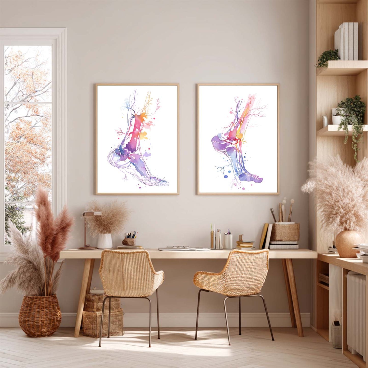 Watercolor Human Anatomy