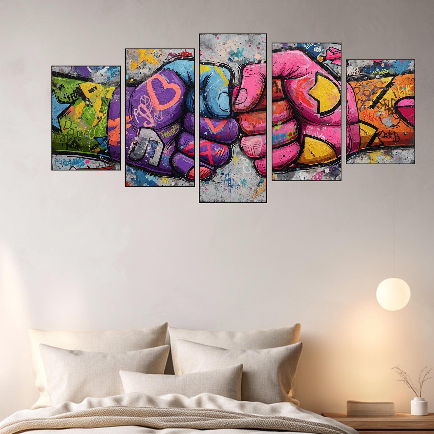 Abstract Graffiti Fist